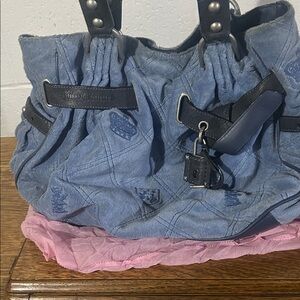 Light Blue Terry Cloth Juicy Couture Women's Bag